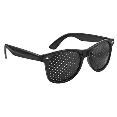 Abbildung von WEBBOMB Brille Augentrainer Lochbrille Gitterbrille Rasterbrille pinhole glasses