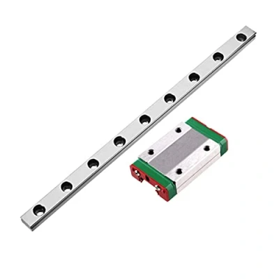 Abbildung von ONLISUM MGN12H 400mm 1 Stücke Mini Linearführung mit Stück Lagerkissen Blöcke für DIY 3D Drucker und CNC Maschine Fräsmaschinen