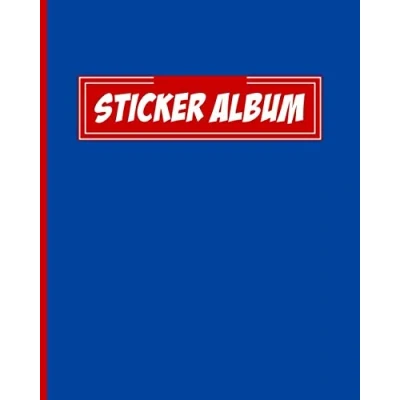 Abbildung von Sticker Album: Blank Book For Kids. Album Storing Stickers