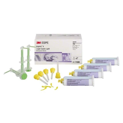 Abbildung von Imprint 4 Super Quick Light Refill x 50 ml Doppelkartusche, 5 Garant Mischkanülen, Einwegspritzen