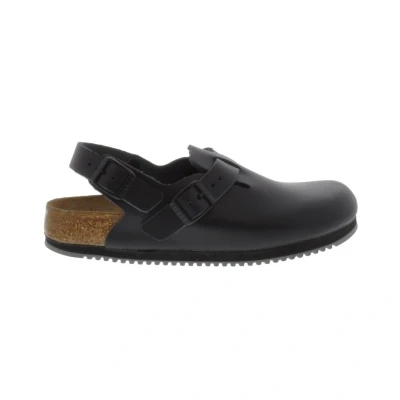 Abbildung von Birkenstock Tokyo Super Grip Leather Slip Black Gr. 48