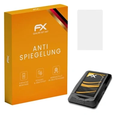 Abbildung von atFoliX Panzerfolie kompatibel mit Wahoo Elemnt Schutzfolie, entspiegelnde und stoßdämpfende FX Folie (3X)