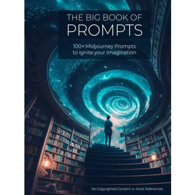 Abbildung von The Big Book of prompts: 100+ Midjourney Prompts to Ignite Your Imagination