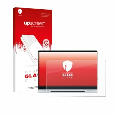 Abbildung von upscreen Schutzglas für Samsung Galaxy Book4 360 15.6&quot; Schutzfolie, Glas Folie [Klar, 9H Panzerschutz, Anti Fingerprint]