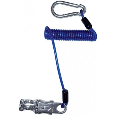Abbildung von Norton Anti Rückziehstrick mit Feder Blau 30 150cm