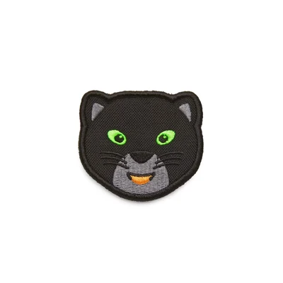 Abbildung von Affenzahn Klett Badge Panther Schwarz
