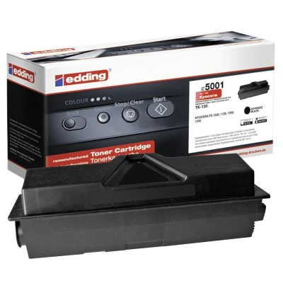 Abbildung von edding Toner EDD 5001 schwarz kompatibel zu KYOCERA TK 130