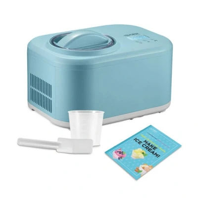 Abbildung von TZS FIRST AUSTRIA Eismaschine Joghurtbereiter, Ice Cream Maker, selbstkühlend, Kompressor, 1 l, 100 W, entnehmbarem 1L Eisbehälter, Joghurtmaschine, inkl. Messbecher, Spatel