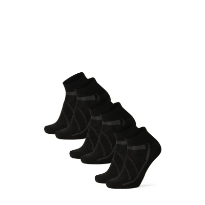 Abbildung von Danish Endurance Cycling Lowcut 3PACK Socken, Größe: 39 42, Black