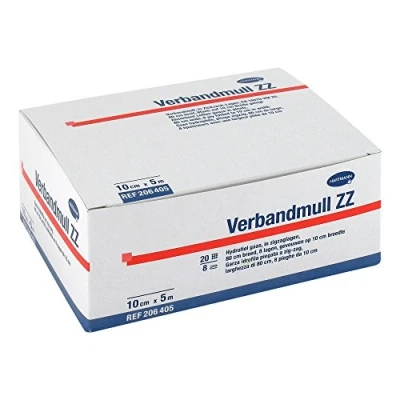 Abbildung von Verbandmull Hartmann 10 cmx5 m zickzack