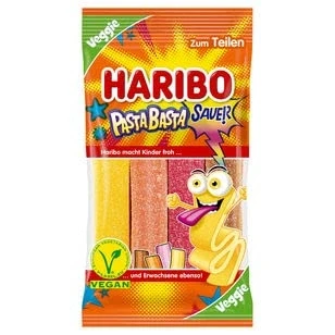 Abbildung von Haribo Pasta Basta Sauer veggie, 18er Pack (18 x 160g)