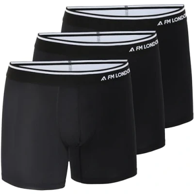 Abbildung von FM London 3 PACK Panties, Herren, Größe: XXL, Black