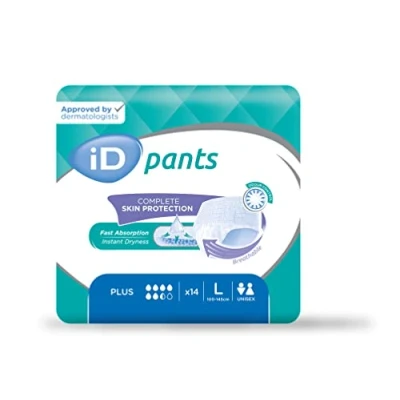 Abbildung von ID Pants Cotton Feel plus Gr.L 14 St