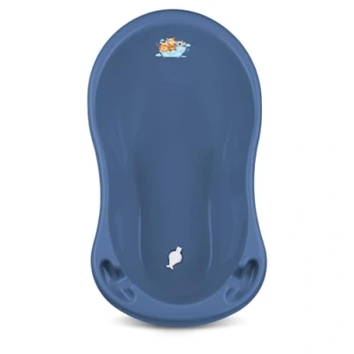 Abbildung von Babykajo Baby Badewanne mit Stöpsel Wanne aus BPA freiem Plastik und 86 cm Länge