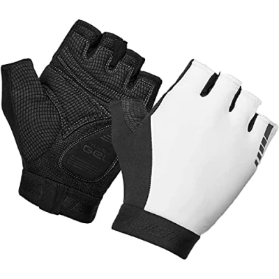 Abbildung von GripGrab WorldCup Kurzfinger Rennrad Handschuhe Gepolsterte Fingerlose Atmungsaktive Fahrrad Sommer Radsporthandschuhe