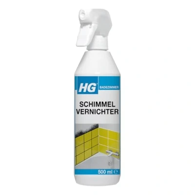 Abbildung von HG Schimmel Vernichter, effektives Schimmelspray für &amp; Schimmelpilze, Entfernt Schimmelflecken von Wänden, Fliesen, Silikondichtungen und mehr 500 ml