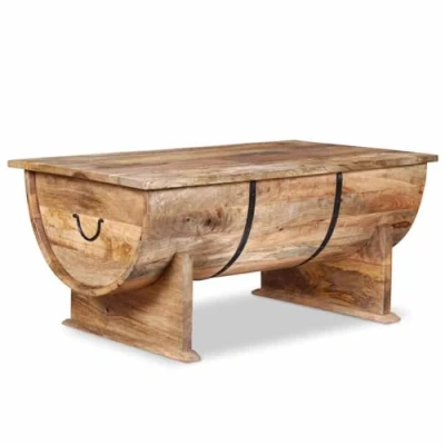 Abbildung von vidaXL Couchtisch Massivholz Mango 88x50x40 cm