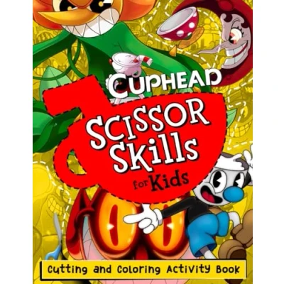 Abbildung von Scissor Skills Book For Kids: Fun Cutting &amp; Coloring Activity Workbook.