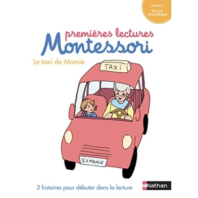 Abbildung von Mon coffret premieres lectures Montessori/Le taxi de mamie: 3 histoires pour débuter dans la lecture. Niveau 1