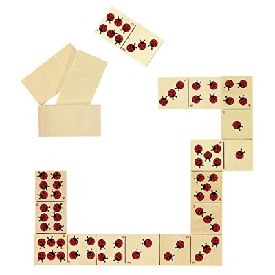 Abbildung von Dominospiel Marienkäfer