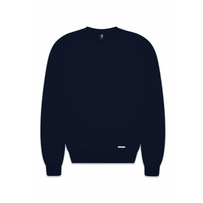 Abbildung von Dropsize Super Heavy Blank Sweatshirt, Herren, Größe: Large, Blackiris