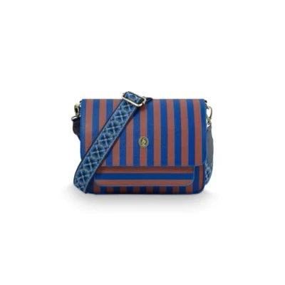 Abbildung von Pip Studio Fenna Medium Stripe Umhängetasche, Damen, Größe: One Size, Blue