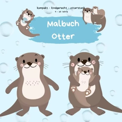 Abbildung von Otterstarker Malspaß Mein Otter Malbuch: kreativ, kompakt und liebevoll