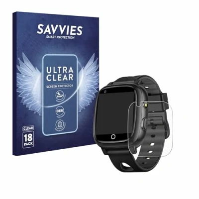 Abbildung von Savvies 18 Stück Schutzfolie für Piulaxiu T5PRO Displayschutz Folie Ultra Transparent