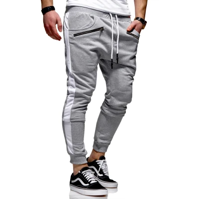 Abbildung von behype Sweathose &quot;TRACK ZIP&quot;, im Slim Fit Schnitt
