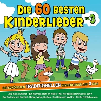 Abbildung von Die 60 besten Kinderlieder Vol.3 schönsten traditionellen