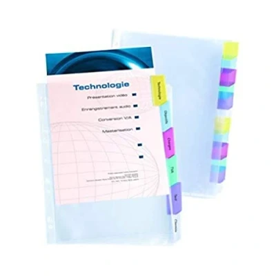 Abbildung von Elba 100204587 Trennblatt, A4, farblos