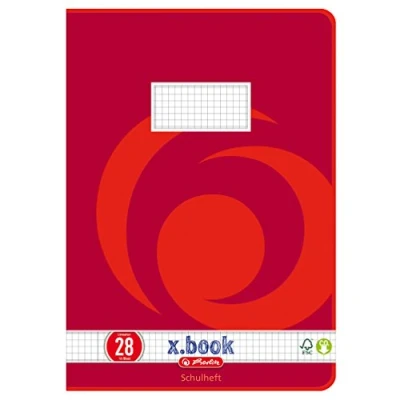 Abbildung von 10 x Herlitz Schulheft A4 Lineatur 28