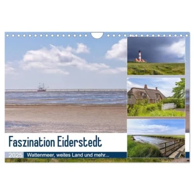 Abbildung von Faszination Eiderstedt (Wandkalender 2025 DIN A4 quer), CALVENDO Monatskalender