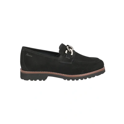 Abbildung von Sioux Meredith Slipper, Damen, Größe: 42, Schwarz Leder