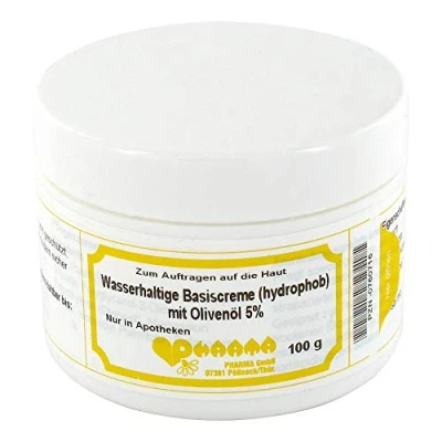 Abbildung von Wasserhaltige Basiscreme Hydrophob m.5% 100 g