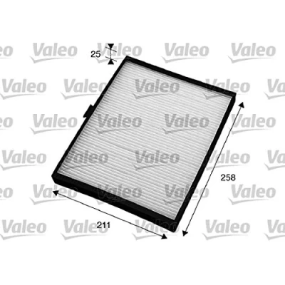 Abbildung von VALEO CLIMFILTER COMFORT 715591 Innenraumfilter Partikelfilter 258 203 25 HYUNDAI: Elantra IV Limousine, III Schrägheck, Limousine