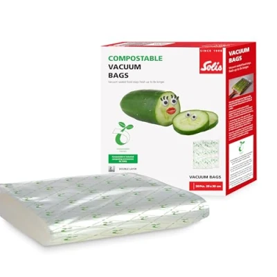 Abbildung von SOLIS OF SWITZERLAND Vakuumierbeutel &quot;ECO SO167&quot;, (Packung, 1 tlg.), 50 Beutel, 20x30 cm