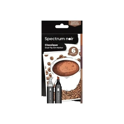 Abbildung von Spectrum Noir Classique 6st Earthy Browns