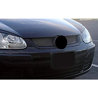 Abbildung von Waben Gitter Kühler Sport Front Rippen Grill ohne Emblem Schwarz Eintragungsfrei