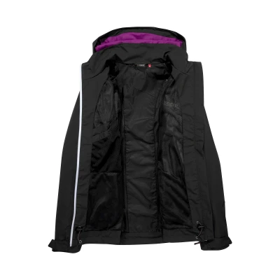 Abbildung von Maier Sports Regenjacke &quot;Große Größen&quot;, mit Kapuze, Atmungsaktive Ware, wasserdicht und windabweisend