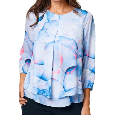 Abbildung von HERMANN LANGE Collection Shirtbluse Blusenshirt Diana