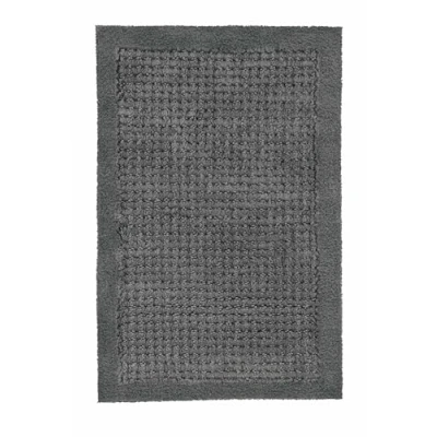 Abbildung von Kleine Wolke Badematte &quot;Net&quot;, rutschhemmend beschichtet, fußbodenheizungsgeeignet, Badteppich, Uni Farben, rutschhhemmend