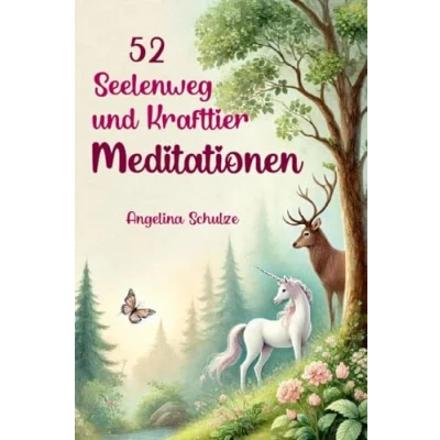 Abbildung von 52 Seelenweg und Krafttier Meditationen: Spirituelle Führung deine Seele stärken (Angelinas Hypnosetexte Entspannungsreisen)