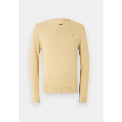Abbildung von Tommy Jeans Essential Light Sweater Strickpullover, Herren, Größe: 60, Relic tan