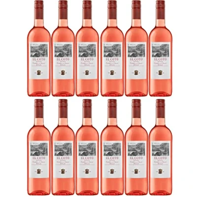 Abbildung von El Coto Rioja Tempranillo DOCa Rosado Roséwein Wein Trocken Spanien I Visando Paket (12 x 0,75l)