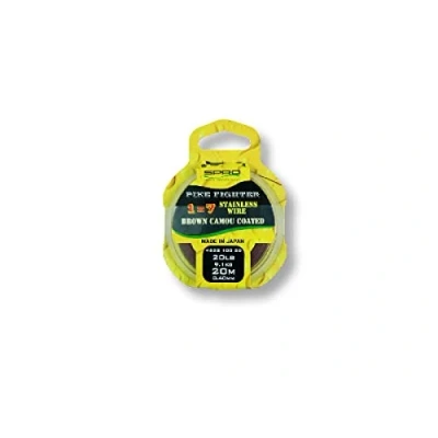 Abbildung von Spro Pike Fighter Titanium Wire Vorfachmaterial 1x7 40 lbs Raubfisch