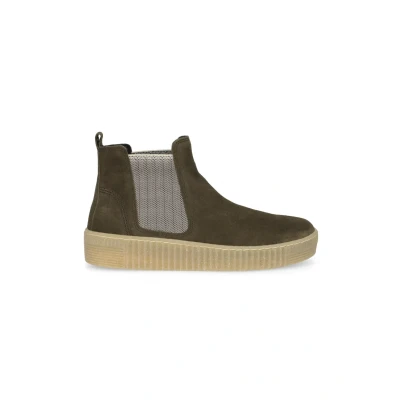 Abbildung von Gabor Plateaustiefelette &quot;Gabor Stiefelette Veloursleder/Textil&quot;