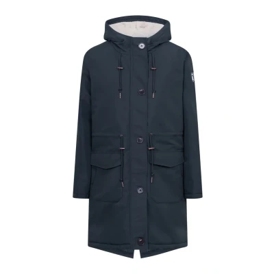 Abbildung von Derbe MARY Heart Wintermantel, Damen, Größe: 36, Navy off white