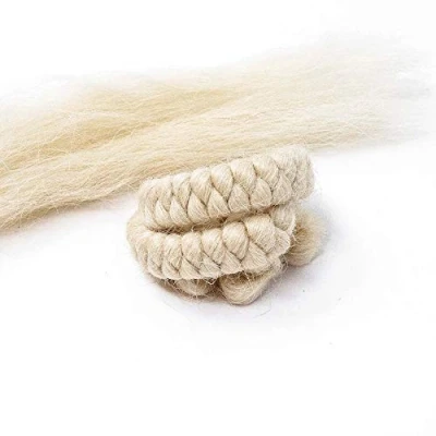Abbildung von Mehron Make up Crepe Hair 30 cm Braid (Blond)