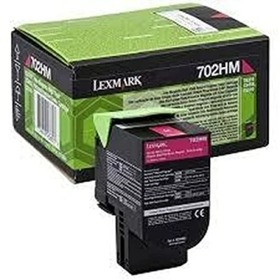 Abbildung von Lexmark 70C2HM0 (702HM) Magenta Toner Hohe Kapazität